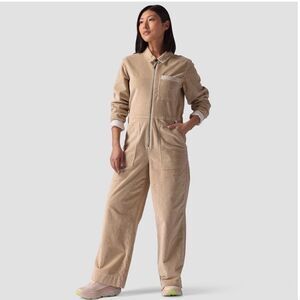STOIC Wide Leg Corduroy Jumpsuit